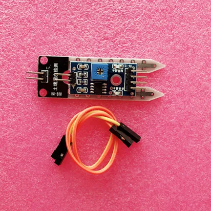 

50PCS/LOT FREE SHIPPING Soil moisture meter testing module, soil humidity sensor, robot/intelligent car