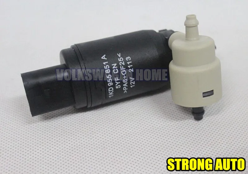 Genuine Windshield Washer Fluid Pump For VW Touran Tiguan Golf MK4 POLO SKODA FABIA 1KD 955 651