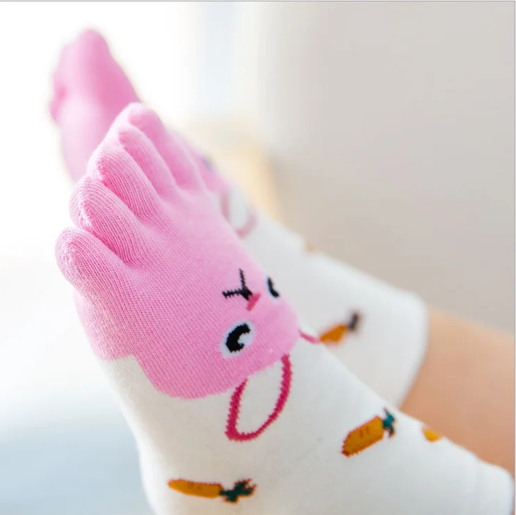 Г., новые милые Нескользящие носки на резиновой подошве с рисунком для маленьких мальчиков и девочек, Осень-Зима Детские носки с носком От 3 до 12 лет