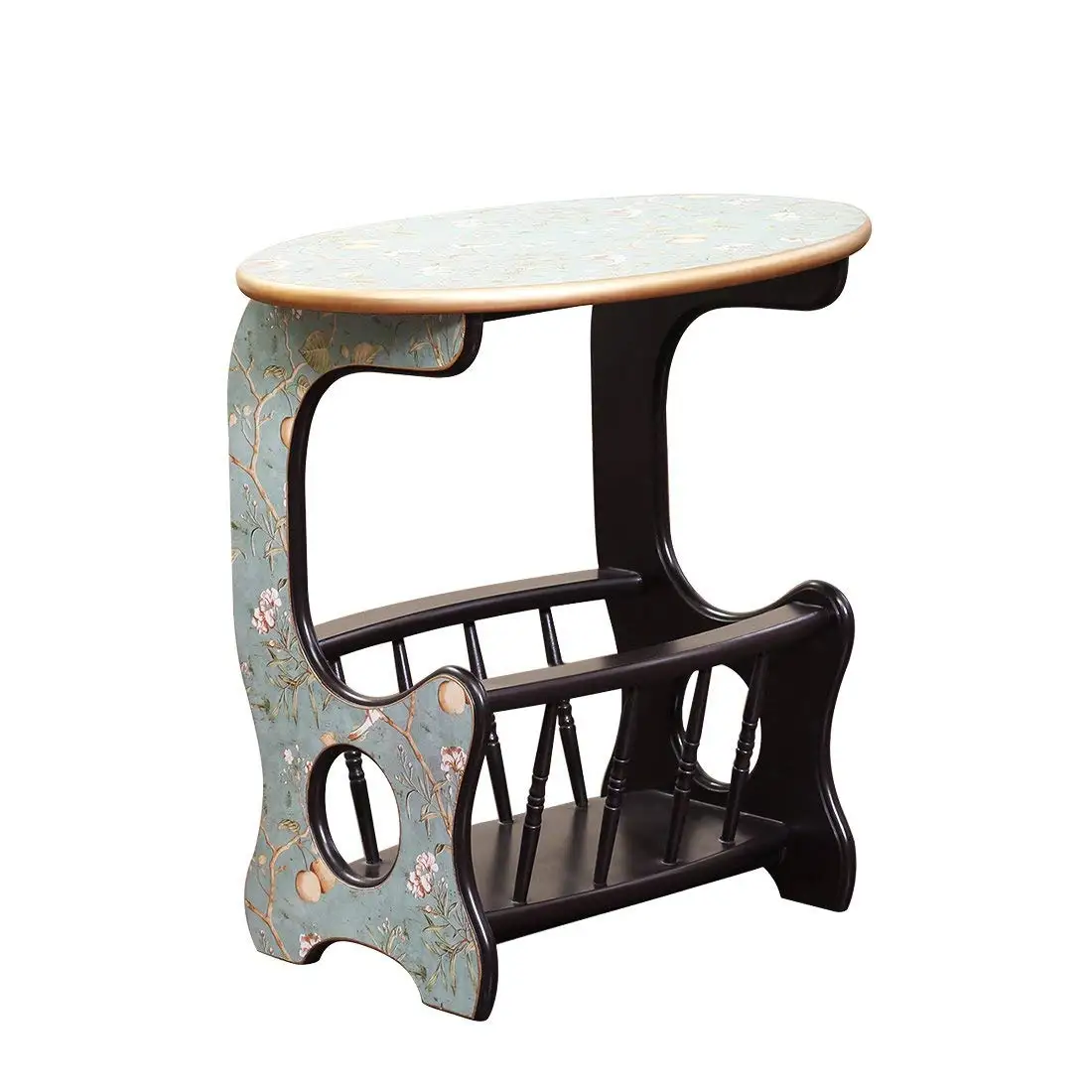 Side / End Table with Storage Rack, Magazine Storage,Handcrafted Wooden End Table Magazine Rack Table at the Bottom,Side tables Side / End Table with Storage Rack, Magazine Storage,Handcrafted Wooden End Table Magazine Rack Table at the Bottom,Side tables