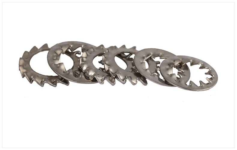 4Internal External Tooth Lock Washers M3 M4 M5 M6 M8 M10 M12 M14 M16