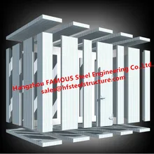 Модульный холодильник холодный цех с полиуретановым КУЛАЧКОВЫМ замком и вставной панелью для хранения или обработки дома