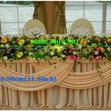 Свадебные украшения Свадебные вечерние обеспечение для банкета ледяной шелк стол юбка Декор свадебного банкета вечерние салфетка на свадьбу