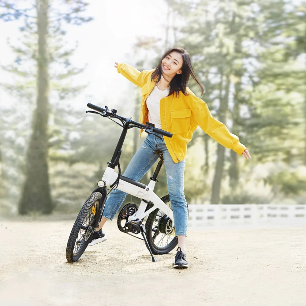 Himo 20 дюймовый Электрический велосипед 36v10ah 250w DC motor city ebike легкий вспомогательный