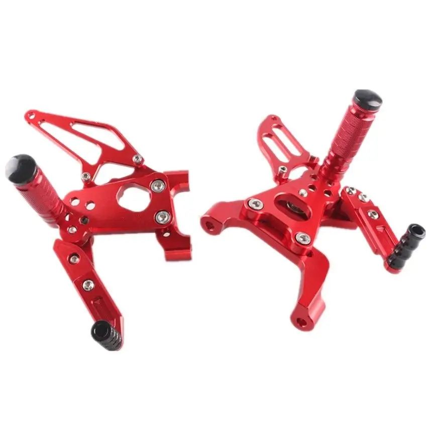 CNC регулируемый Rearset для Ducati 899 1199 Panigale Superlegger подножки для ног 1199 Panigale S/R подставки для ног - Цвет: Rearset-Red