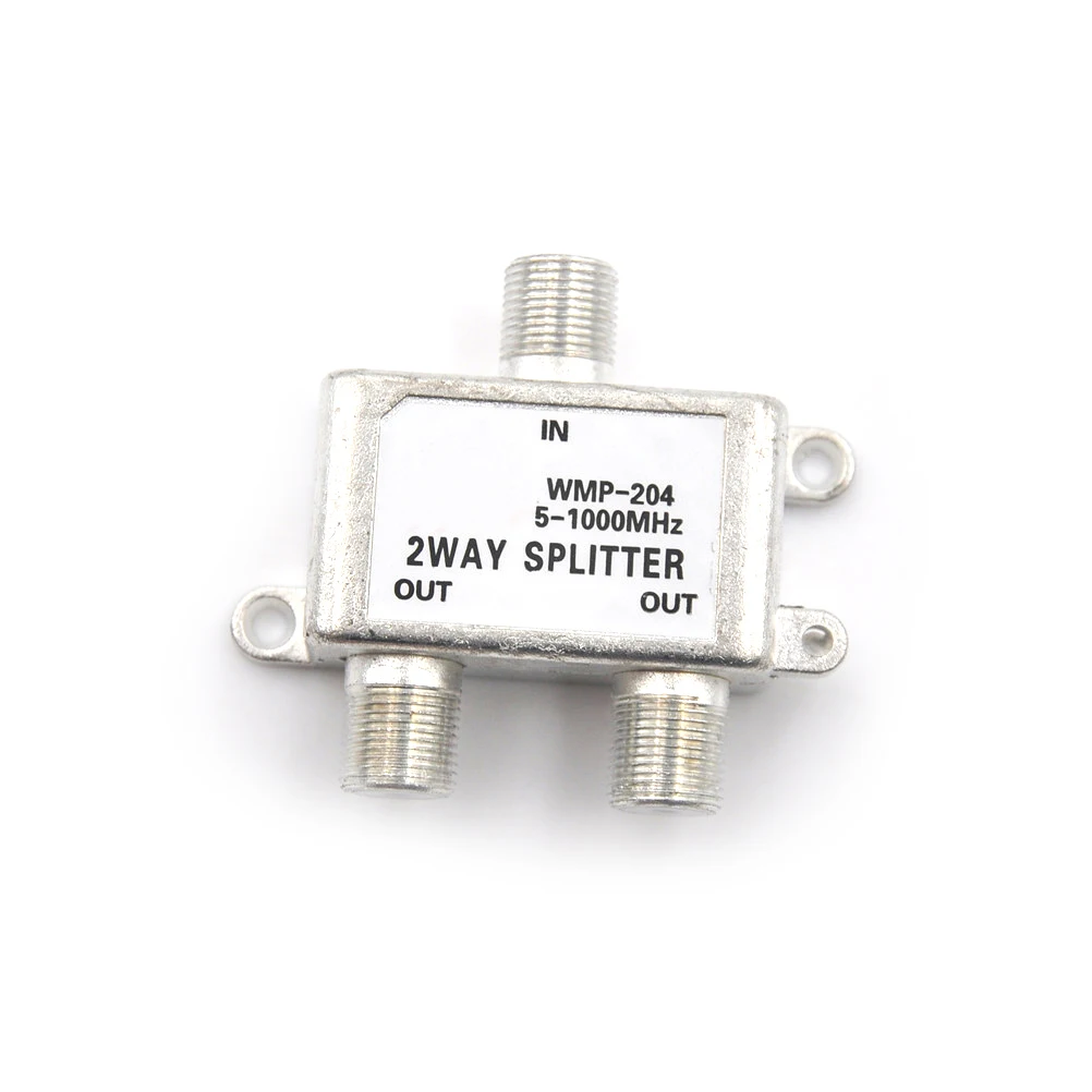 for SATV/CATV 2 Way HD Digital Coax Cable Splitter Bi Directional MoCA 5 1000 MHz Connector Satellite TV Receiver Designed|Соединители| |