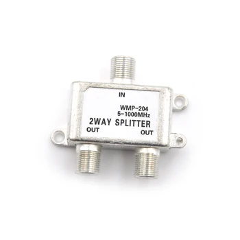

for SATV/CATV 2-Way HD Digital Coax Cable Splitter Bi-Directional MoCA 5-1000 MHz Connector Satellite TV Receiver Designed