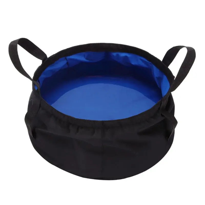 8.5L Outdoor Travel Folding Camping Washbasin Ultra-light Portable Basin Bucket Bowl Sink Washing Bag Hiking Water Bucket Hot