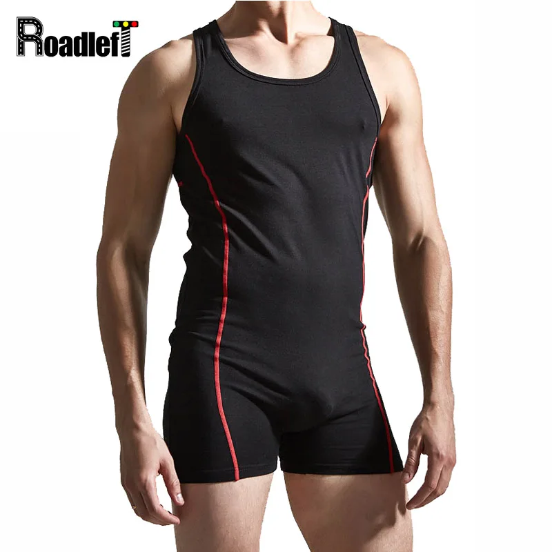 Men Bodysuit Underwear Mens Club Wresting Jumpsuit Undershirts Corset