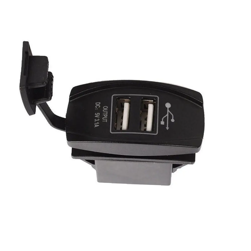 Автомобильное зарядное устройство с двумя USB портами Carling ARB клавишный