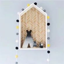 Палатка дом Романтика Звезды Украшение детская комната Милая кровать навес украшают крытые висят купольная Игровая палатка Сияющая Звезда венонат орнамент