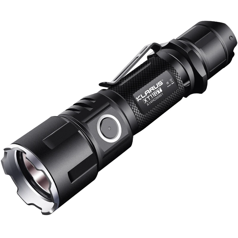 Тактический светодиодный фонарик Кларус xt11gt 2000lm CREE xhp35 Факел + 3100 мАч Батарея