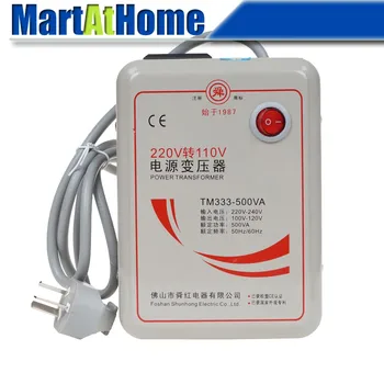 

10PCS/lot New 500W Step Down Voltage Converter Transformer From 220V to 110V #BV209 @SD