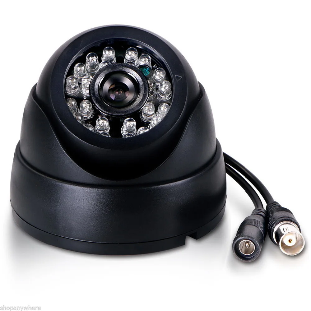 Км 800TVL 6 мм PAL NTSC видеонаблюдения 120 градусов крытый аналоговые ик bnc видео Камера s
