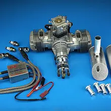 DLE двигатель DLE-40cc двойной бензин ж/Электронный DLE-40 зажигания для RC самолета