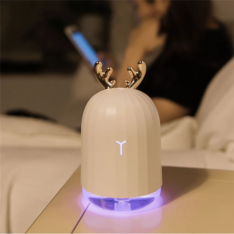 

Cartoon Deer Air Humidifier Essential Oil Diffuser Aromatherapy Aroma Diffuser Ultrasonic Mist Maker Purifier Auto Power-off