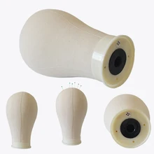 2"-25" блок холст голова для наращивания волос кружева для создания париков шляпа укладки дисплей манекен головной парик головы стенд