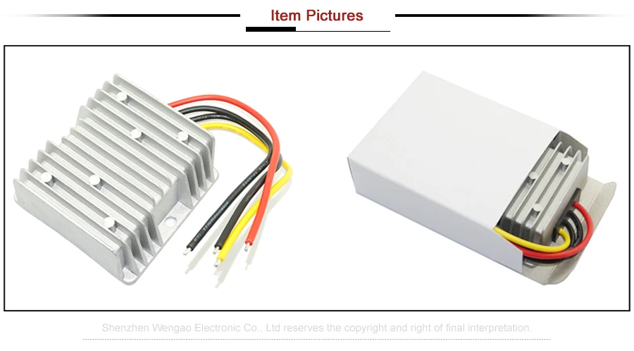 Шаг вверх DC/DC преобразователь 12V to 19V 8A Boost Напряжение регулятор для 150W фары для автомобиля ноутбука Питание