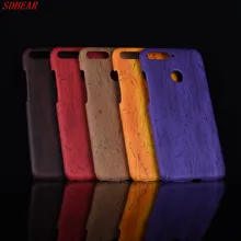

SDBEAR For Huawei Honor 7A Pro AUM-L29 5.7 inch Case Fashion Wood Skin Design Plastic Hard Protective Case On Honor 7A Pro