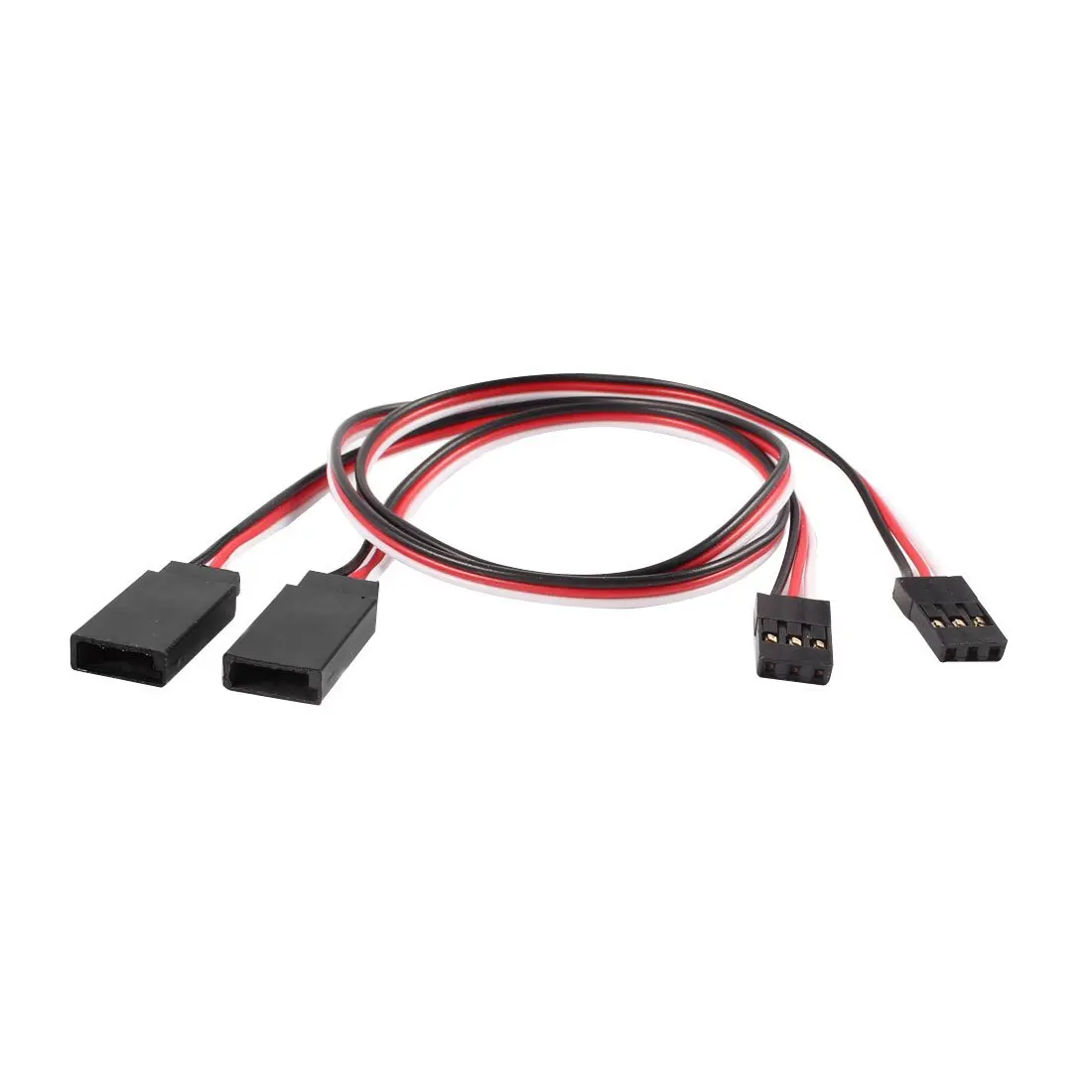 2 Pcs 30cm Female to Male Servo Extension Cable Cord for RC Airplanein