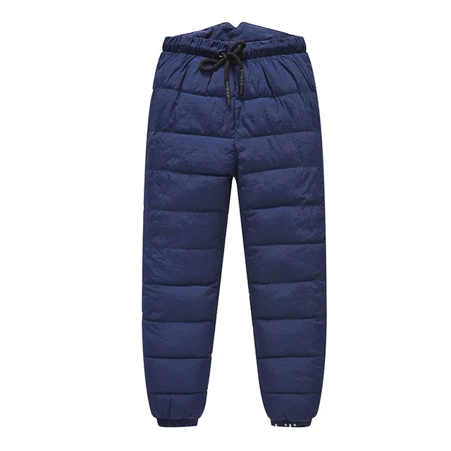 

winter children pants girls trousers kids baby boys down cotton pants fashion outerwear thicken warming trousers windproof