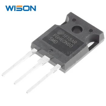 

10pcs/lot new FGH60N60SFD FGH60N60 TO-247 electric welder triode IGBT tube 60A 600V