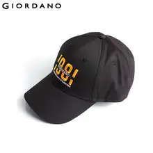 Giordano повседневные бейсболки из натурального хлопка с номерными вышивками, имеется множество различных вариантов данной модели