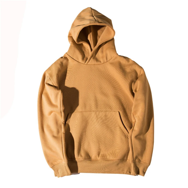 

EU Size Fashion Colorful Hoodies Men's Thicken Clothes Winter Sweatshirts Men Hip Streetwear Solid Fleece Man Hoody