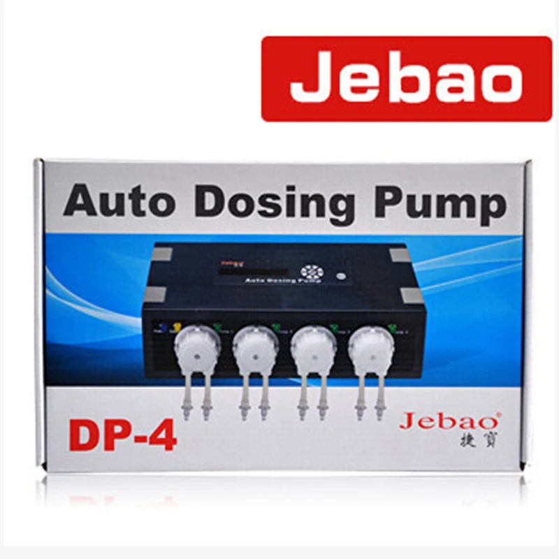 Auto Dosing Pump for Coral Reef Aquarium 4 Pump Head for Marine Aqua