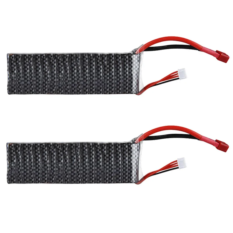 2 X 3S 30C 11 1V 4500mAh Deans Battery for font b RC b font Helicopter