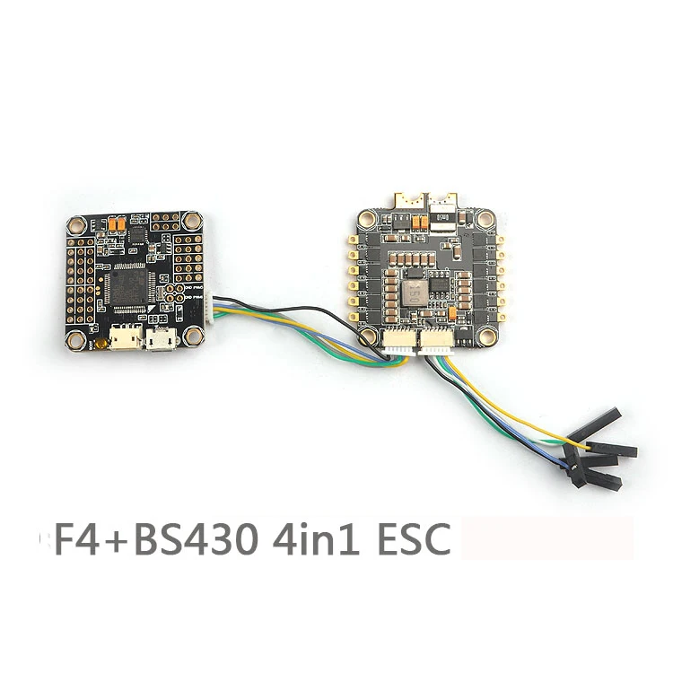 BS430 ESC 30A 3-6S 4 в 1 BLHeli-S прошивка Dshot 4x30A F3 F4 Fly-tower контроллер скорости для FPV Racer камеры RC Дрон