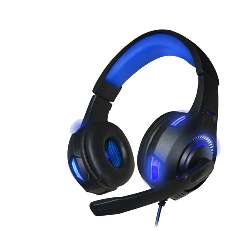 Surround Stereo Gaming Headset Headband Headphone 3.5mm with Mic for PC Fashionable Headphone Soft Cushion Head-Pad 40AP906