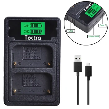 

NP-FM500H NP-F550 NP-FM50 Battery Charger Type C for Sony Alpha A58 DSLR-A350A300/A350/A450/A550/A580/A850 SLT-A57 LCD Charger