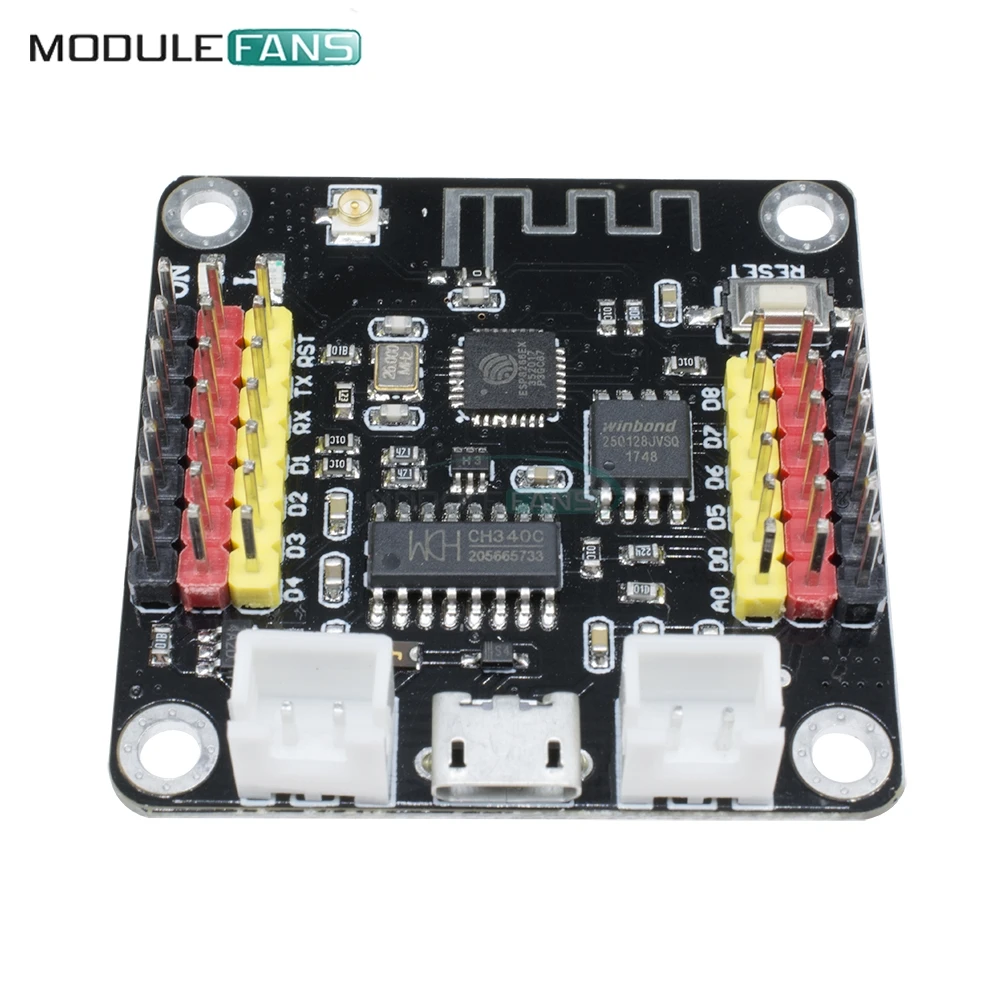 Сильный серии ESP8266 CH340 CH340G Micro USB 5V 3,3 V Wi-Fi беспроводной модуль Wifi сети для Arduino IDE/SATA Nodemcu антенна 32-разрядная