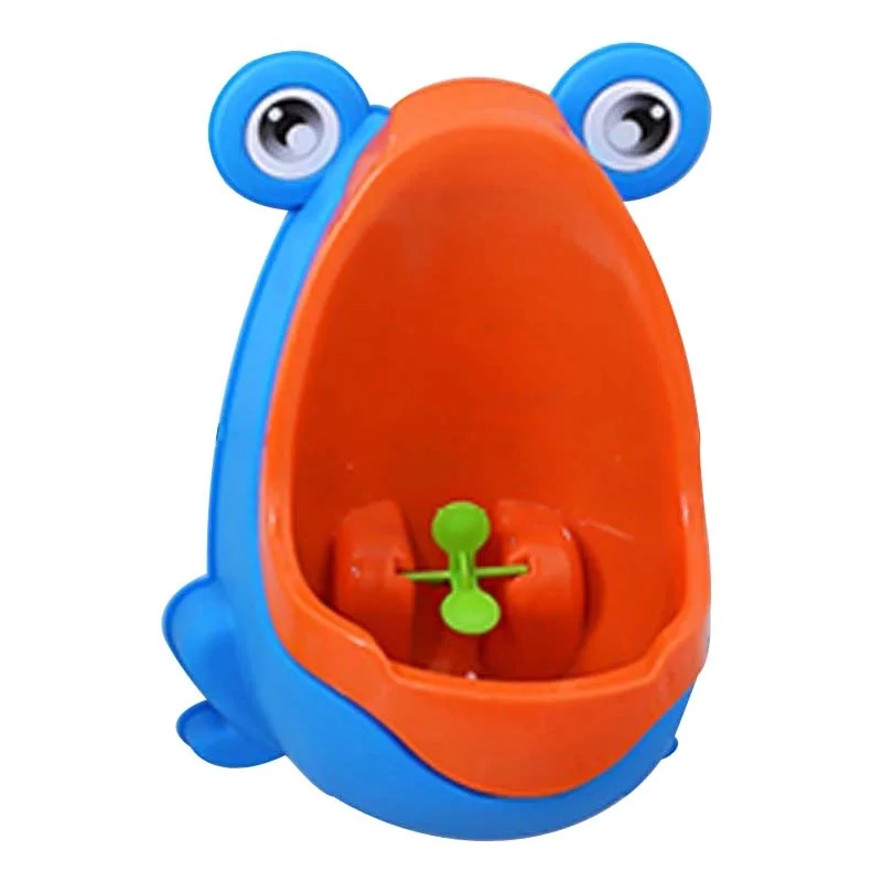 Милый горшок-лягушка обучение Писсуар для мальчиков(синий