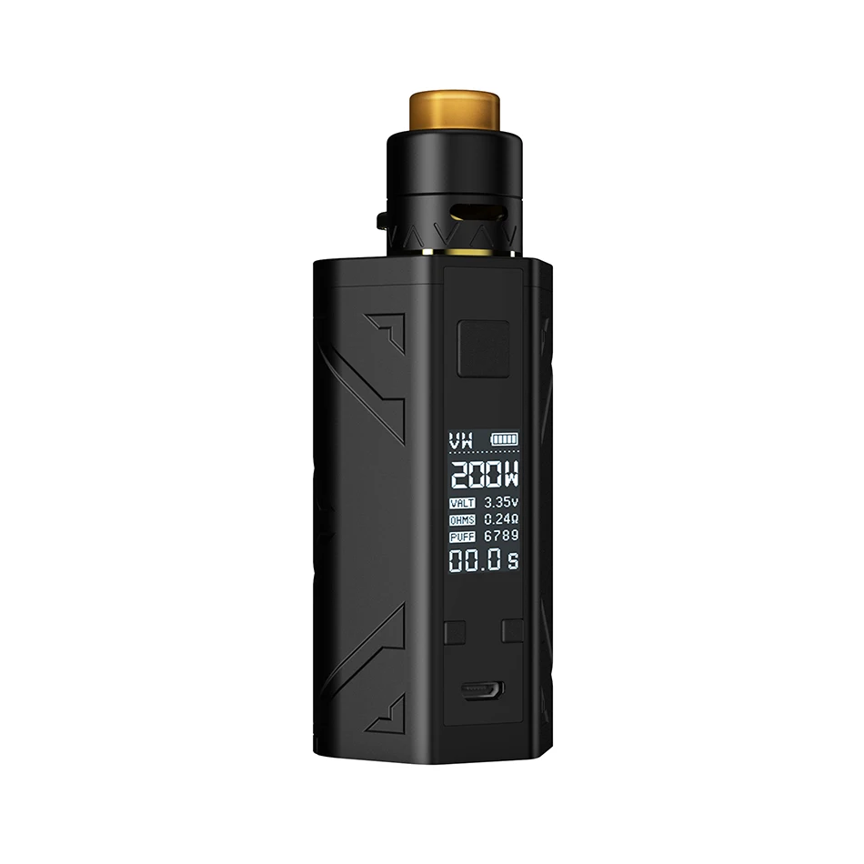 Оригинальная электронная сигарета Smoant 200 Вт Battlestar TC Squonker комплект Двойной 18650