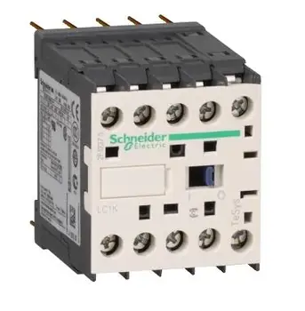 

LC1K09105M7 LC7K09105M7 TeSys K contactor - 3P - AC-3 <= 440 V 9 A - 1 NO aux. - 220...230 V AC coil