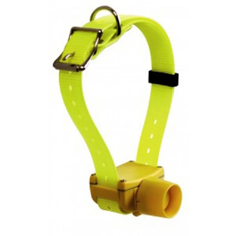 Желтый цвет Спорт охотничьих собак-ошейники бипер Кинологический Воротник 8 встроенный звуковой сигнал водонепроницаемый для маленьких больших собак