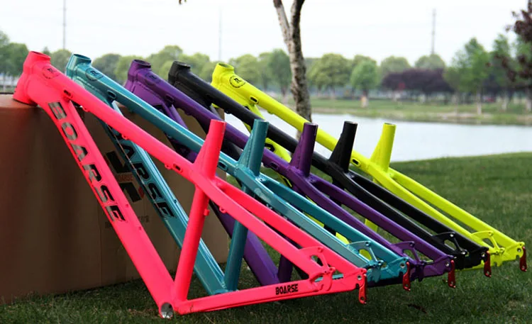 Perfect Pasak Full Suspension Aluminium frame Alloy MTB Mountain  AM Cycling Bicycle Frame 26/27.5er*17inch Downhill Bicycle Part 2