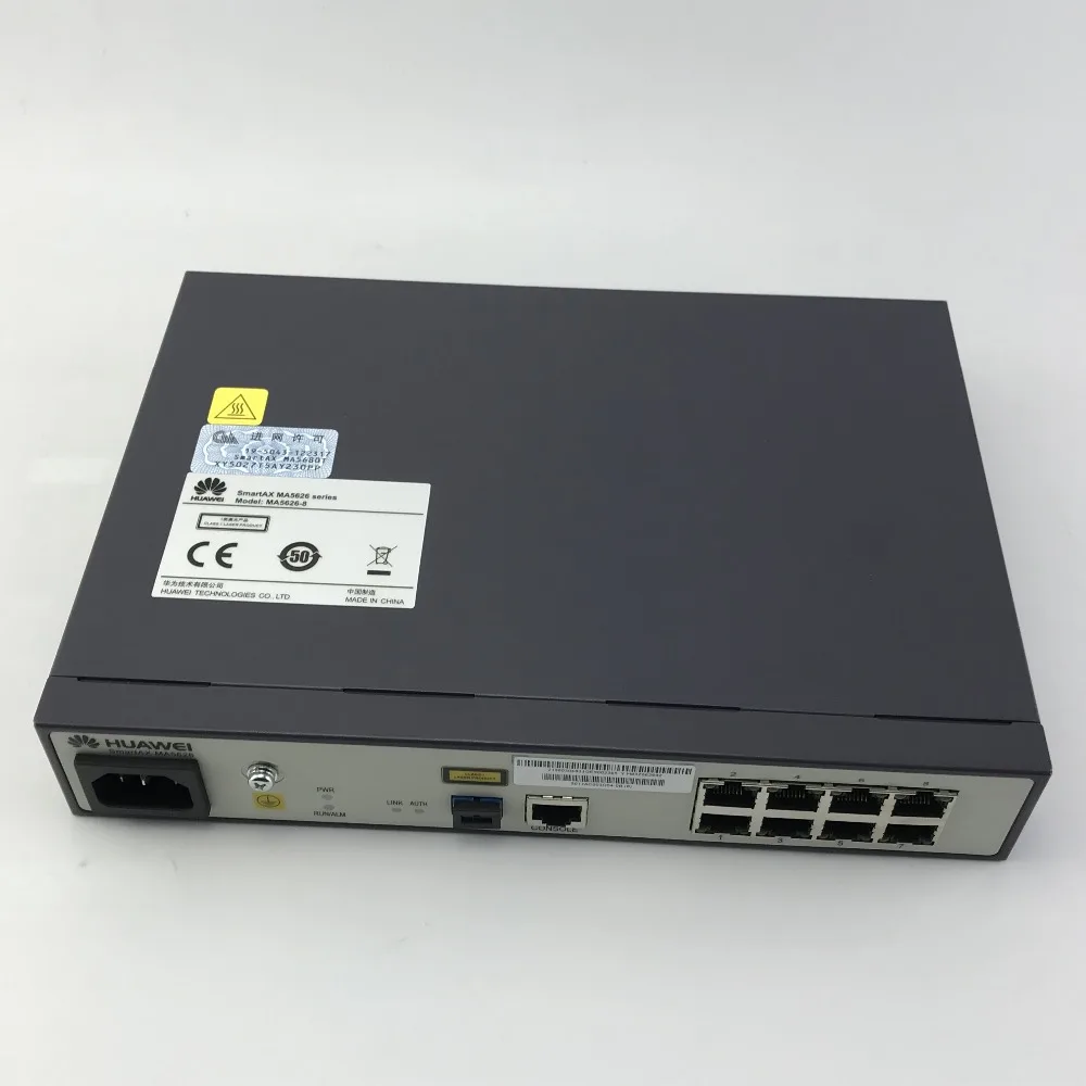 Хуа Вэй GPON SmartAX MA5626-8FE-AC 8 порты Ethernet FTTH GPON ONT модем SmartAX MA5626 шасси AC/8FE GPON ONT