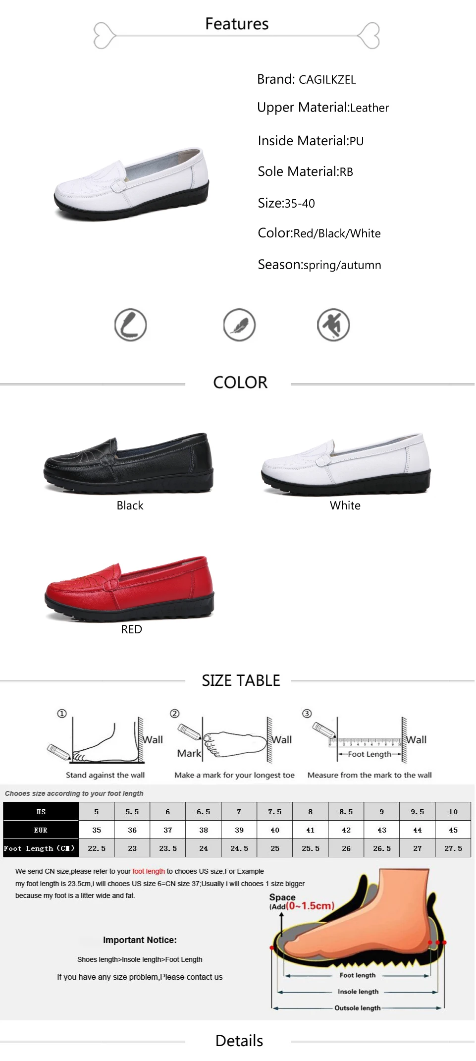 CAGILKZEL/Коллекция года; женская обувь на плоской подошве; лоферы из натуральной кожи без шнуровки; женские мокасины; Летняя обувь; Цвет Черный; повседневная женская обувь на плоской подошве