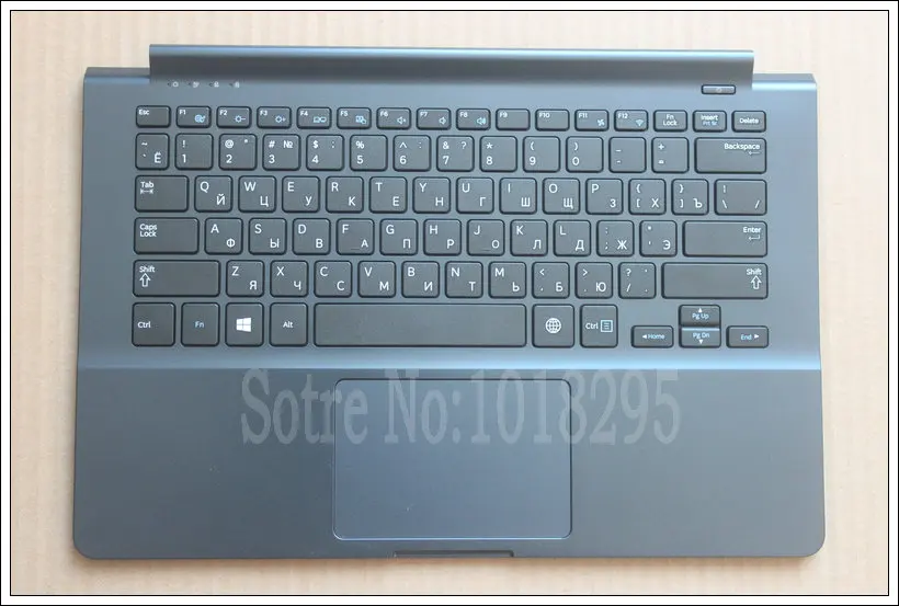 

100% New RU keyboard for SAMSUNG 905S3G 915S3G NP915S3G NP905S3G Russian laptop keyboard upper case palmrest Blue