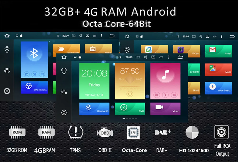 Excellent PX5 Android 8.0 Car Radio GPS Navigation for Mercedes Benz C Class W203 2004-2007 c200 C230 C240 C320 C350 CLK W209 2005 player 20