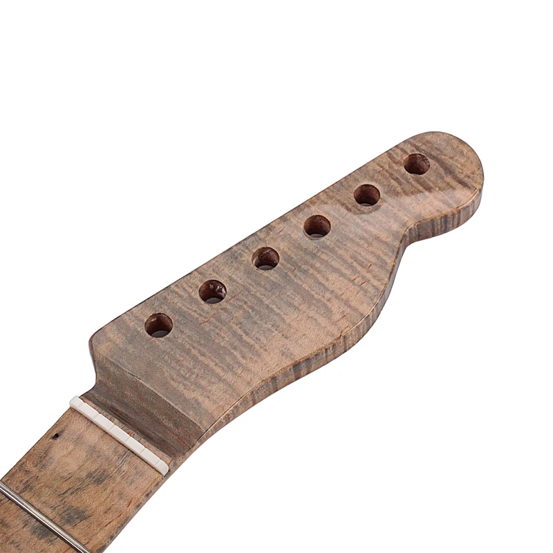 

HOT Electric Guitar Neck Wooden 21 Fret Musical Instrument Replacement Durable Accessories HV99