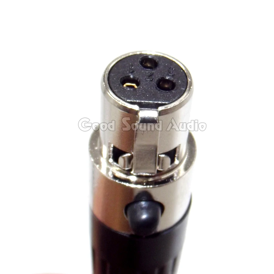 5 قطع السلكية البسيطة ta3f xlr 3 دبوس مشبك مزدوج headworn ميكروفون مكثف ميكروفون مايك ل اللاسلكي bodypack الارسال