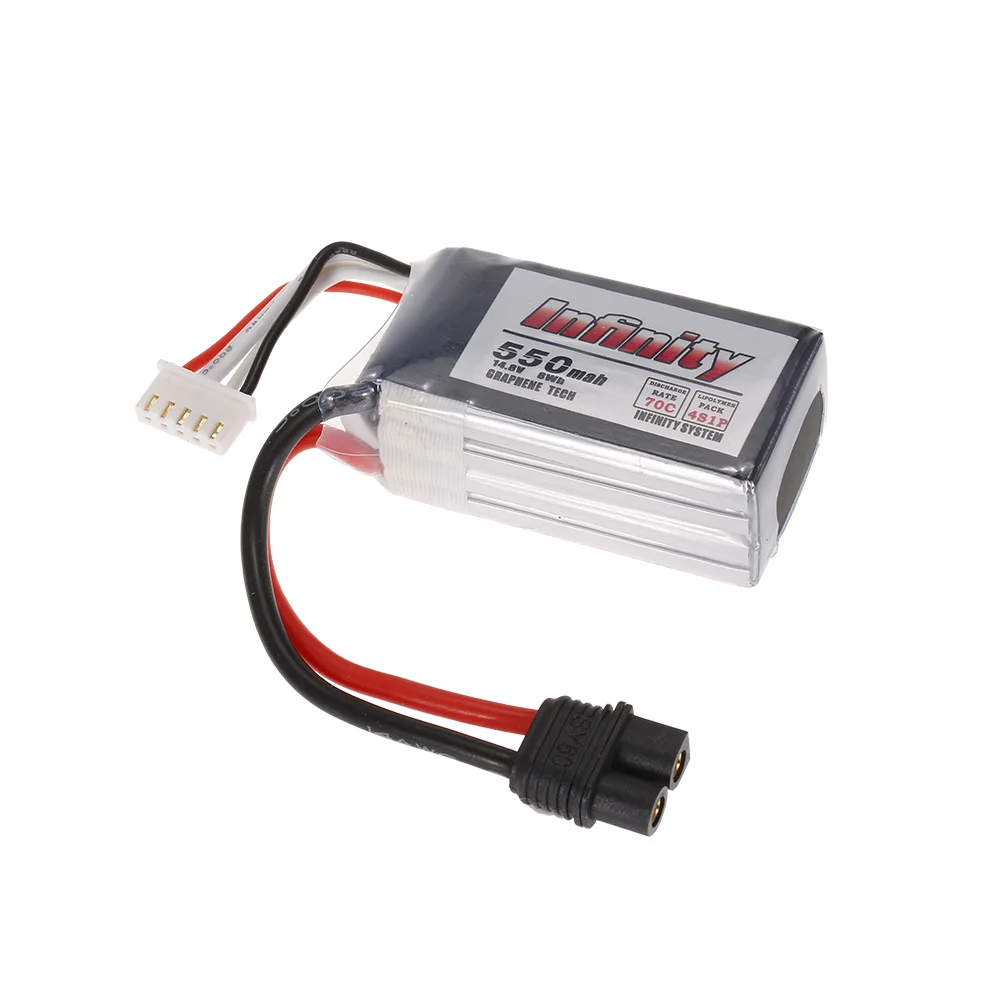 4S 14 8 V 550mAh 70C Графен LiPo аккумулятор SY60 для XT60 разъем 120 150 гоночный Дрон RC