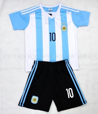Soccer Jerseys Cheap Messi Kids Clothes China Argentina Children