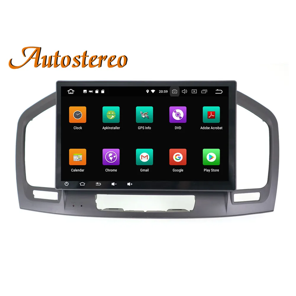Perfect Android 9 DPS Max 64GB Car GPS navigation For Opel Insignia 08-13 multimedia car NO DVD auto player headunit radio tape recorder 5