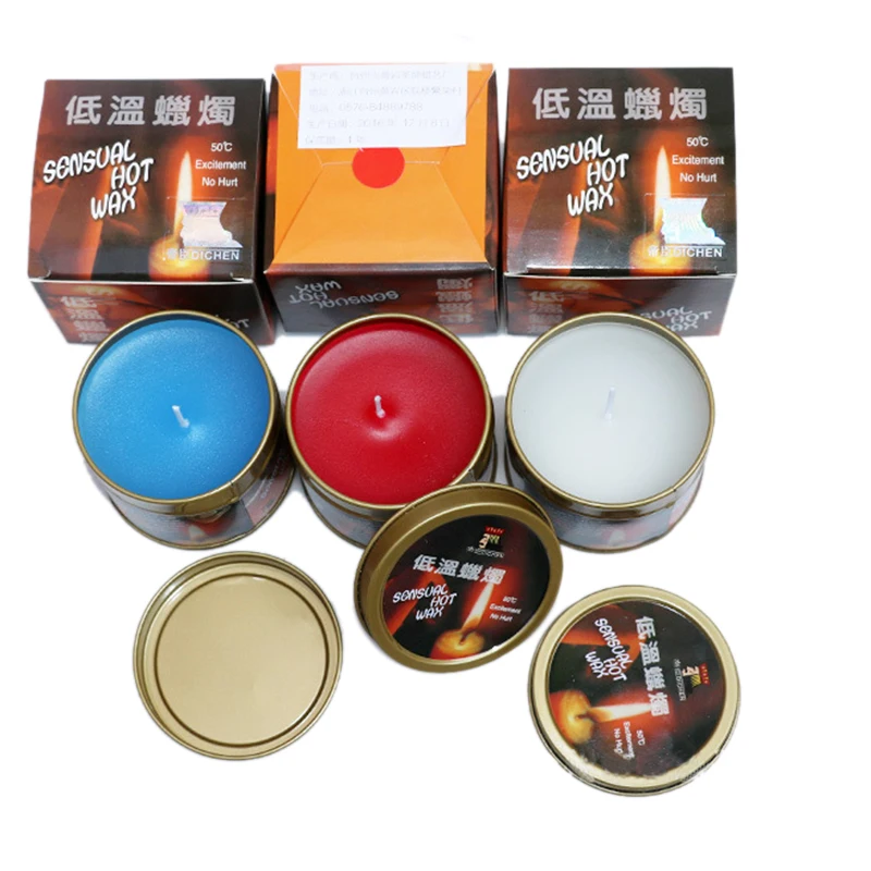 Flirting Massage Candle Sensual Hot Wax Candles Drip Wax Slave Erotic Toys Stimulating Sexual Desire Adult
