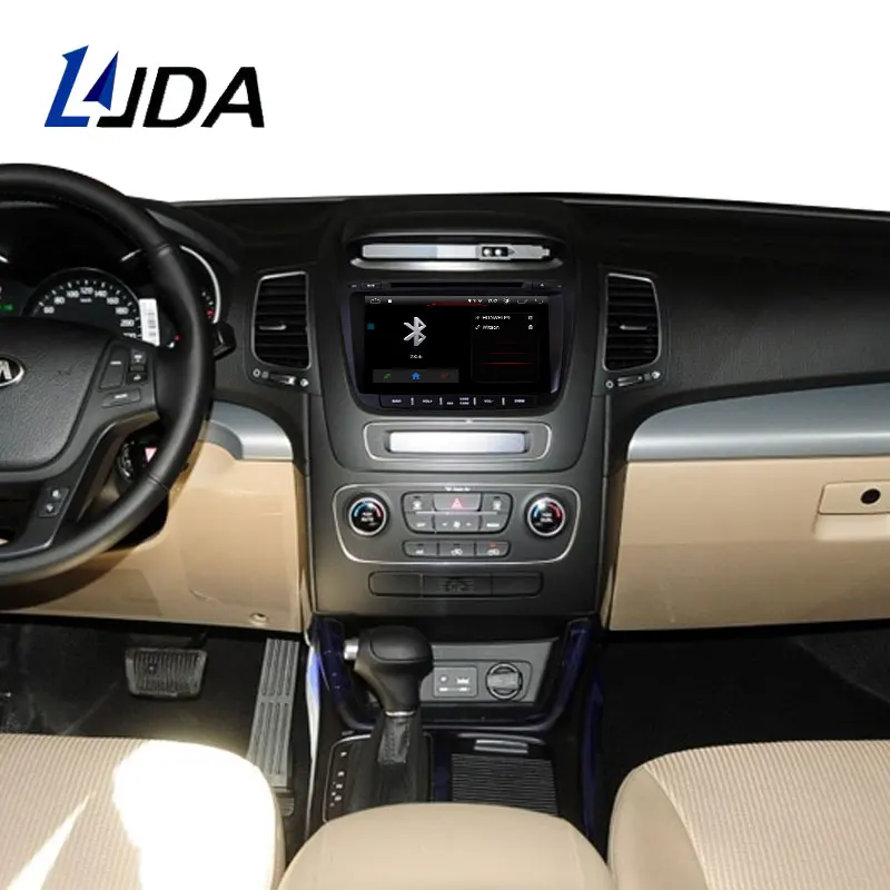 LJDA Android 10,0 автомобильный dvd-плеер для KIA SORENTO 2013 gps навигация 2 Din автомагнитола мультимедиа wifi стерео ips Авто Аудио